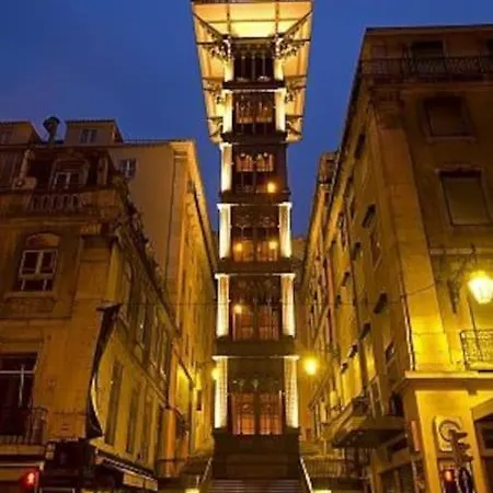 Windows Of Bica-great View Over River Lissabon