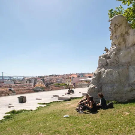 Windows Of Bica-great View Over River Lisboa