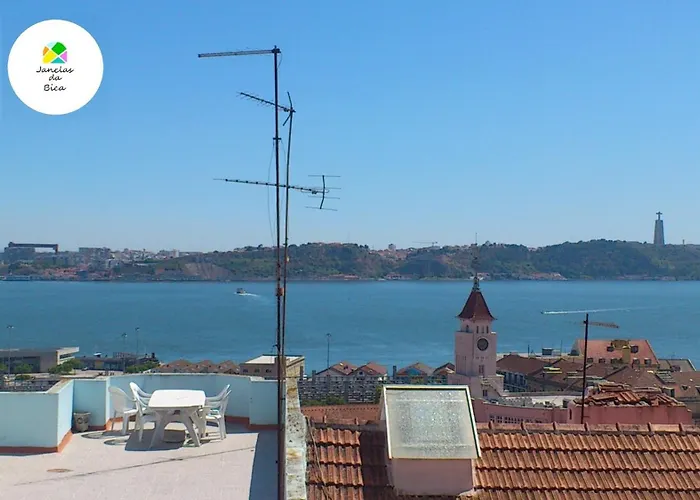 Windows Of Bica-great View Over River * Lisboa